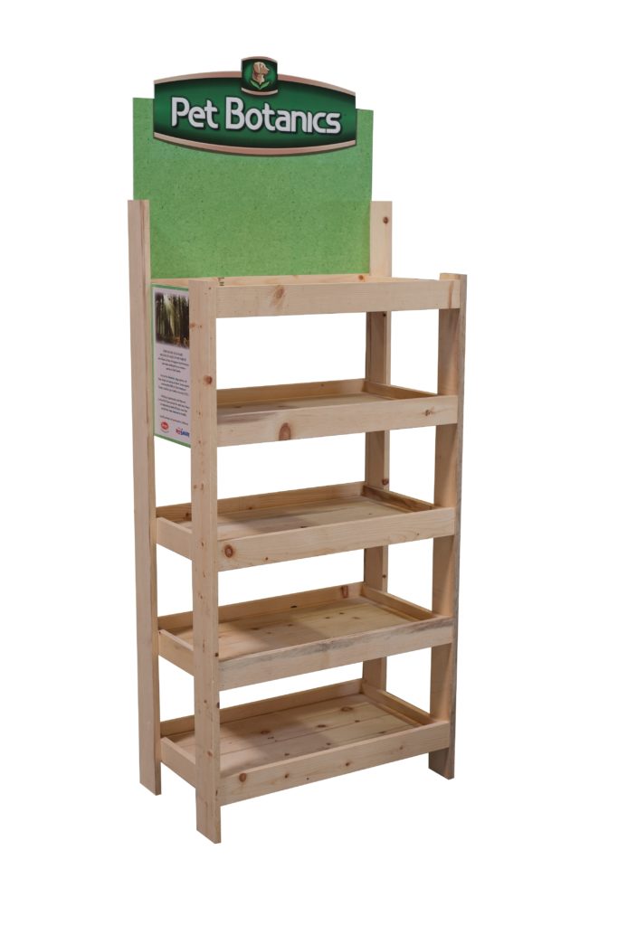 CARDINAL PET Wood displays