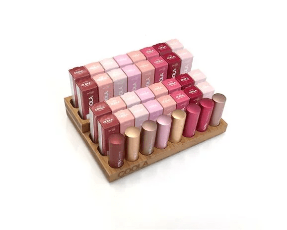 COOLA Sunscreen POP RETAIL DISPLAY Eco Friendly Bamboo Display