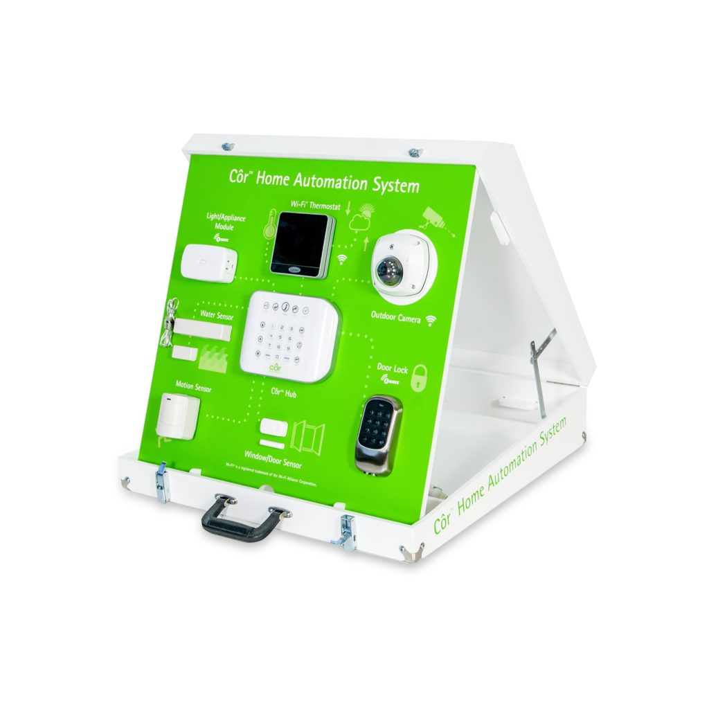 Cor Home automation system Smart Home Retail Displays