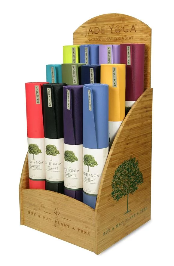 Jade Yog Bamboo Retail Display - Eco Friendly