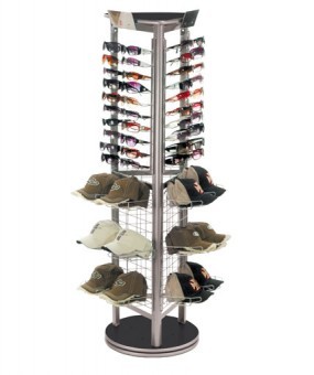 MPM MULTI PRODUCT SUNGLASS HAT CAP DISPLAY RETAIL POP DISPLAY