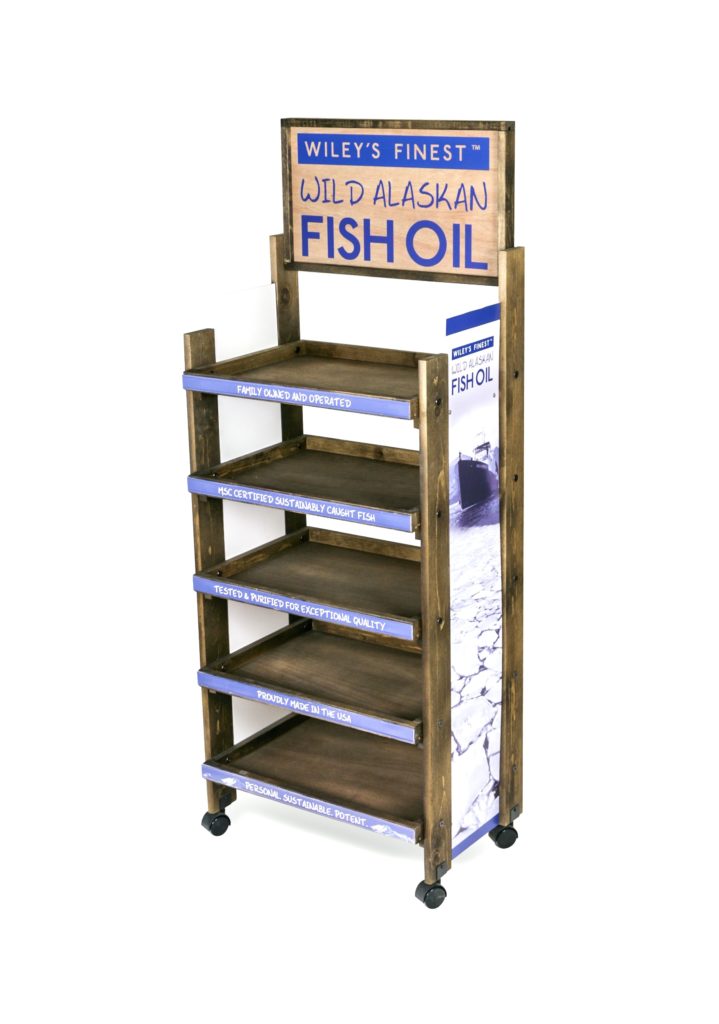 Wileys Finest Wood displays