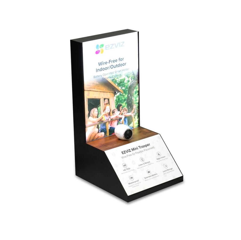ezviz 1ft White mini tropper Smart Home Retail Displays