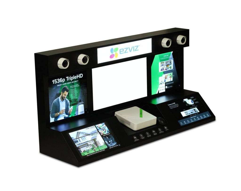 ezviz 4ft Smart Home Retail Displays