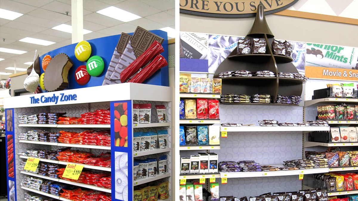 Hersheys Endcap Display 6