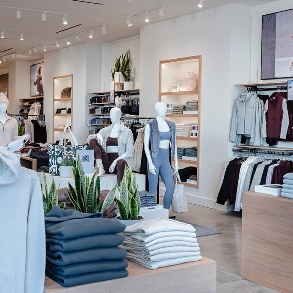 Vuori store fixtures